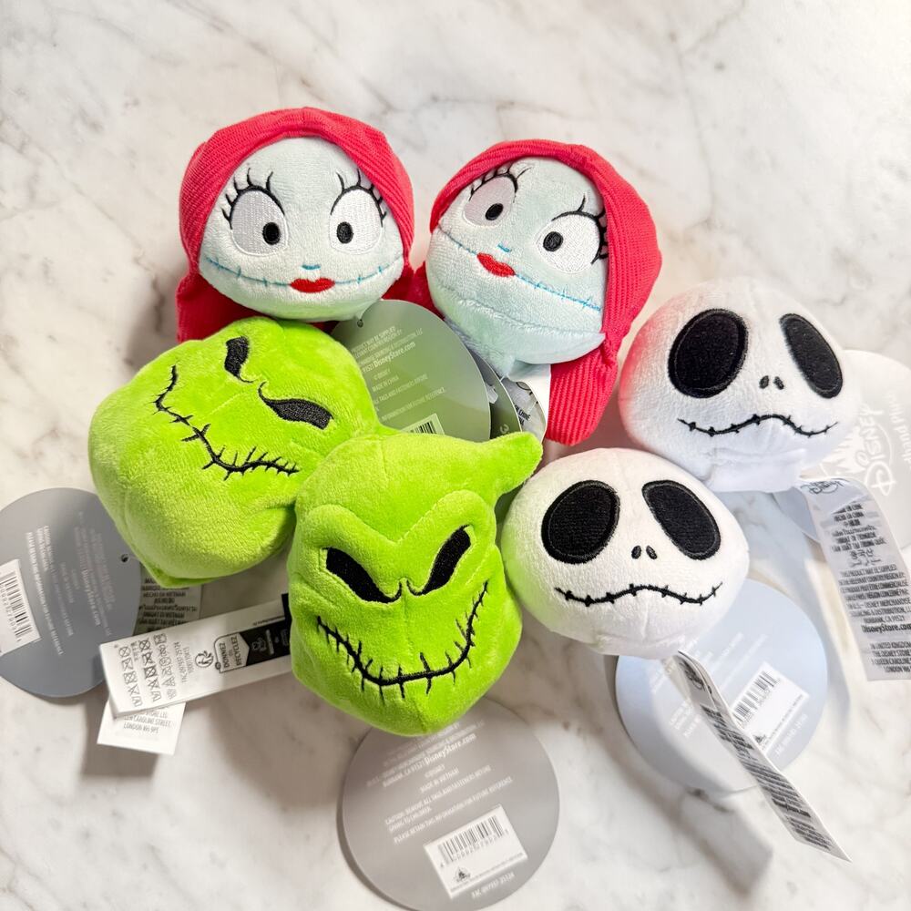 Nightmare Before Christmas Plush Headband Ears - Jack Sally Oogie Boogie